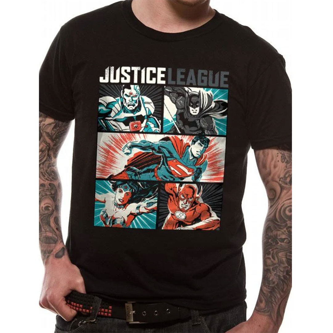t shirt justice league