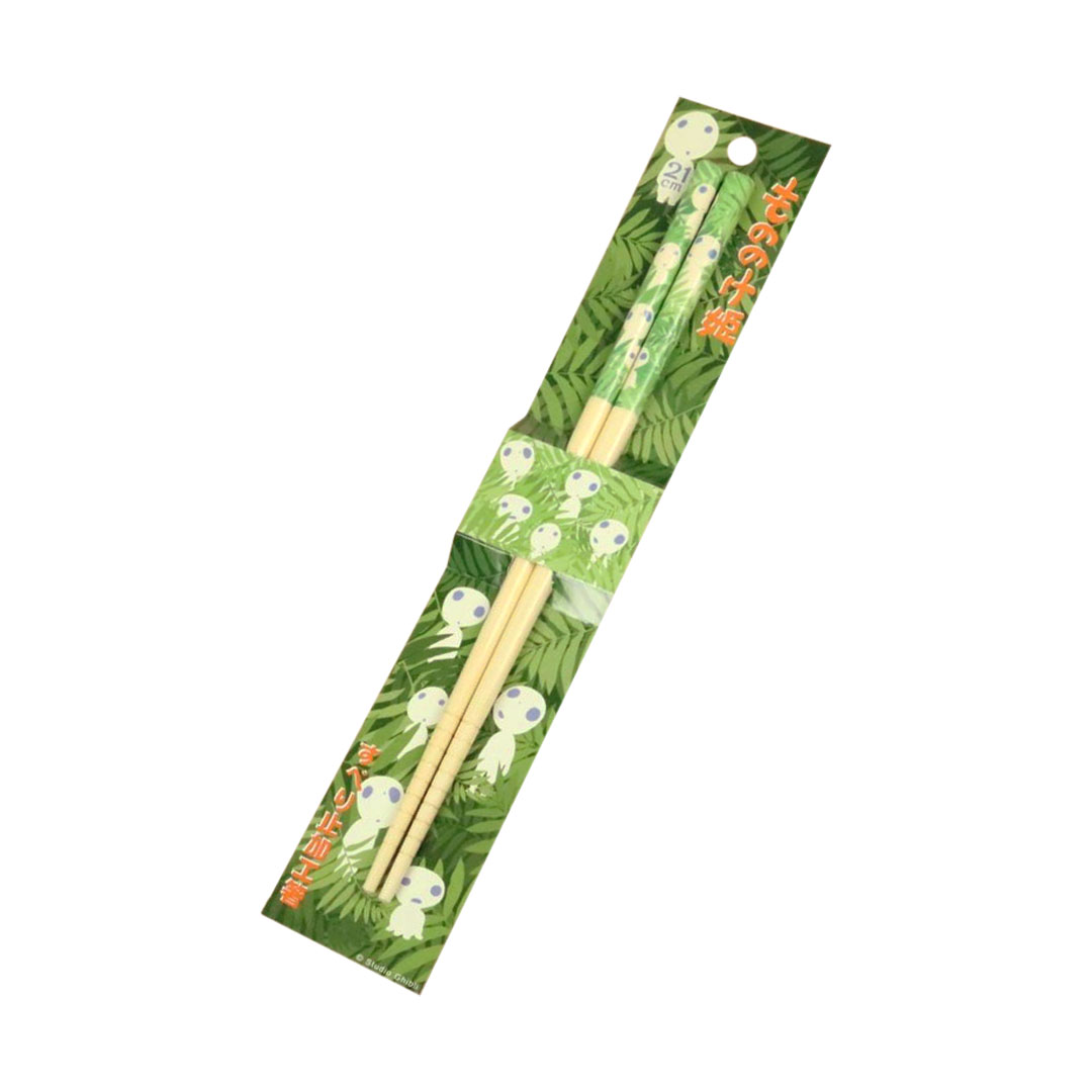 Benelic Studio Ghibli Princess Mononoke Kodama Chopsticks packaged