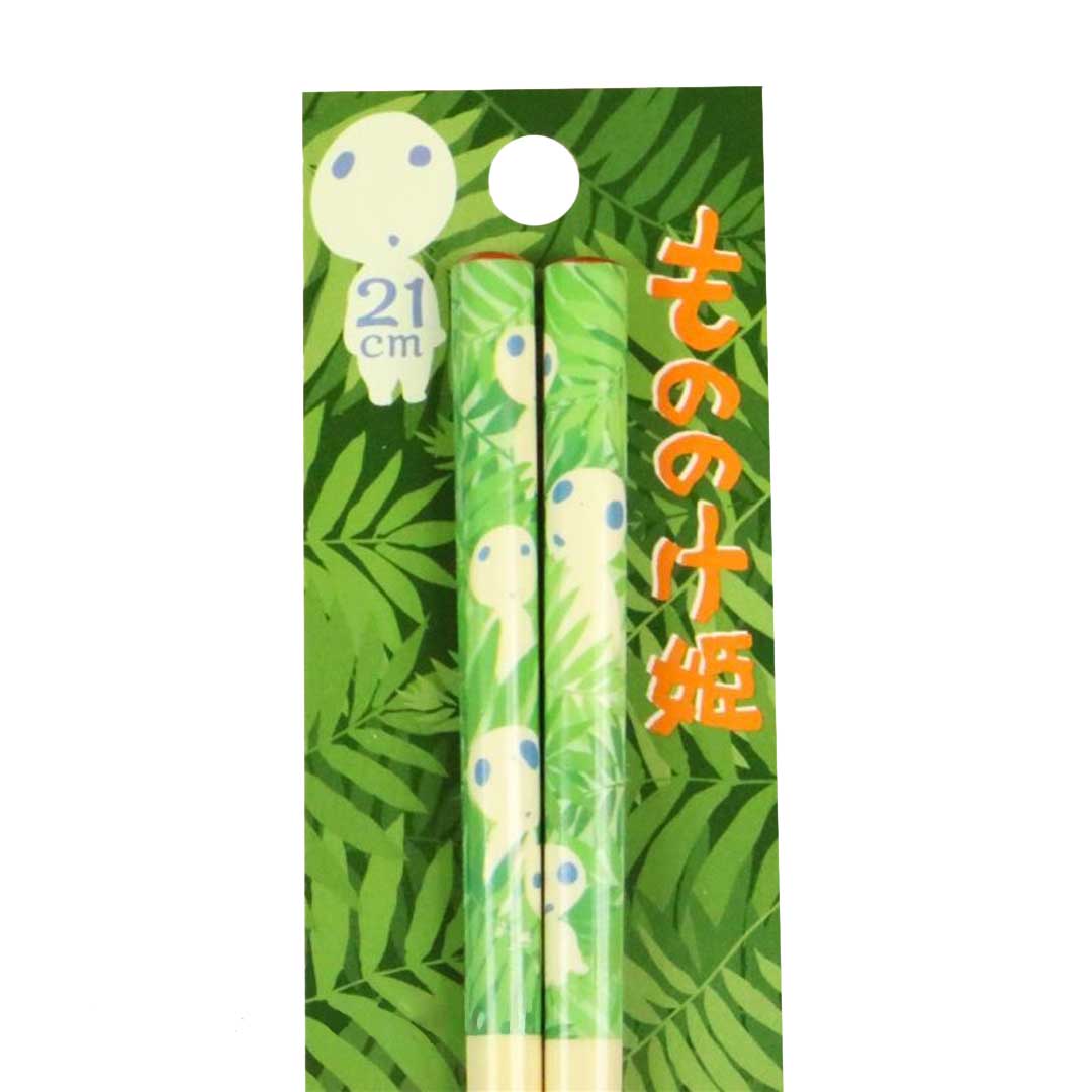 Benelic Studio Ghibli Princess Mononoke Kodama Chopsticks Closeup