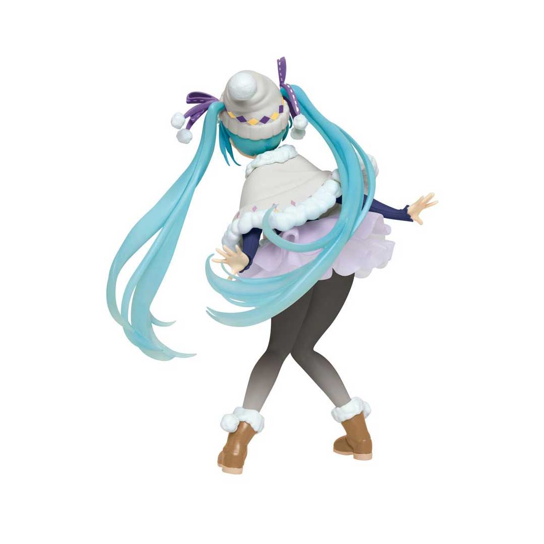 Vocaloid PVC Statue Hatsune Miku Winter Ver. Renewal 18CM - Image 3