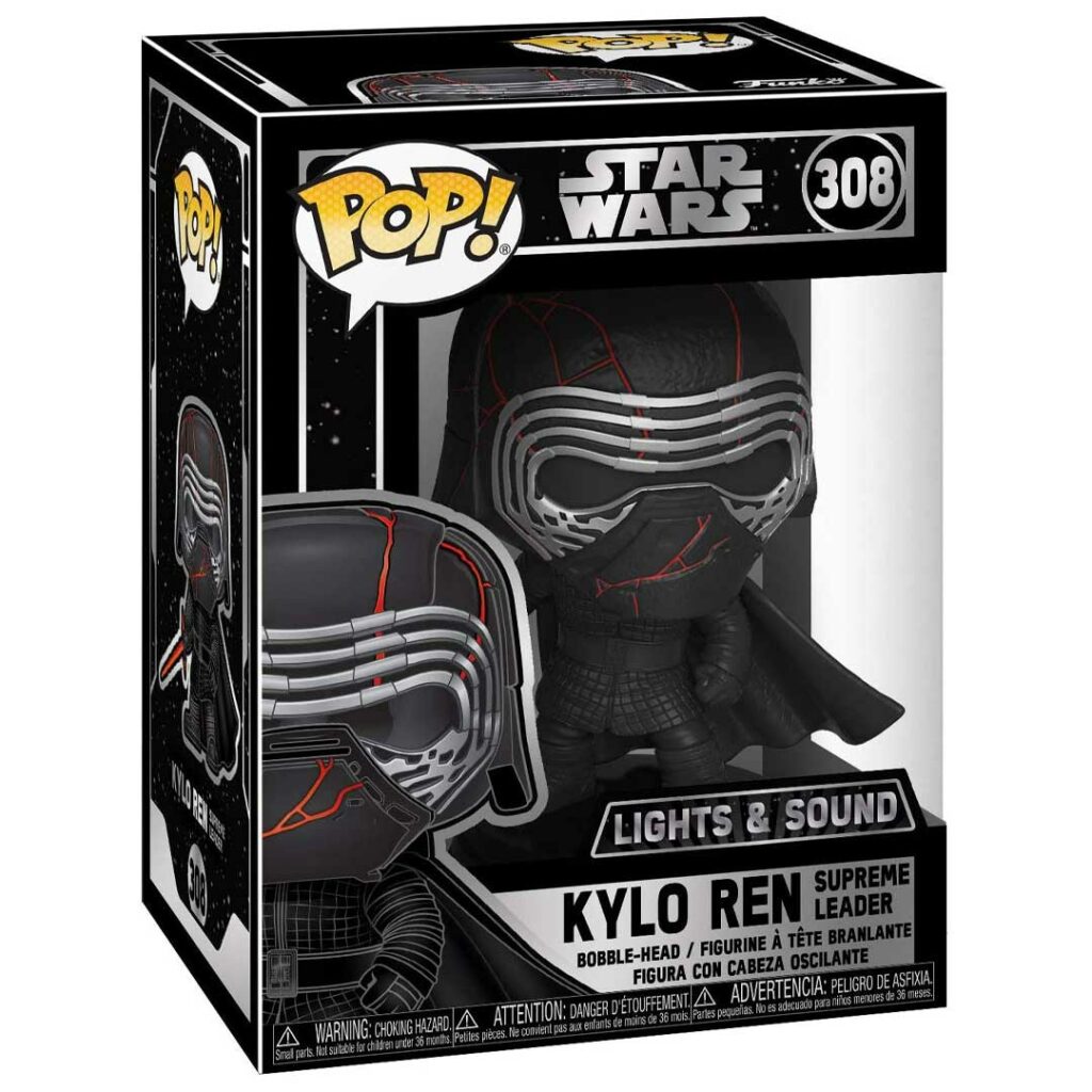 Star Wars Funko POP! Vinyl 308 Lights & Sound Kylo Ren Supreme Leader