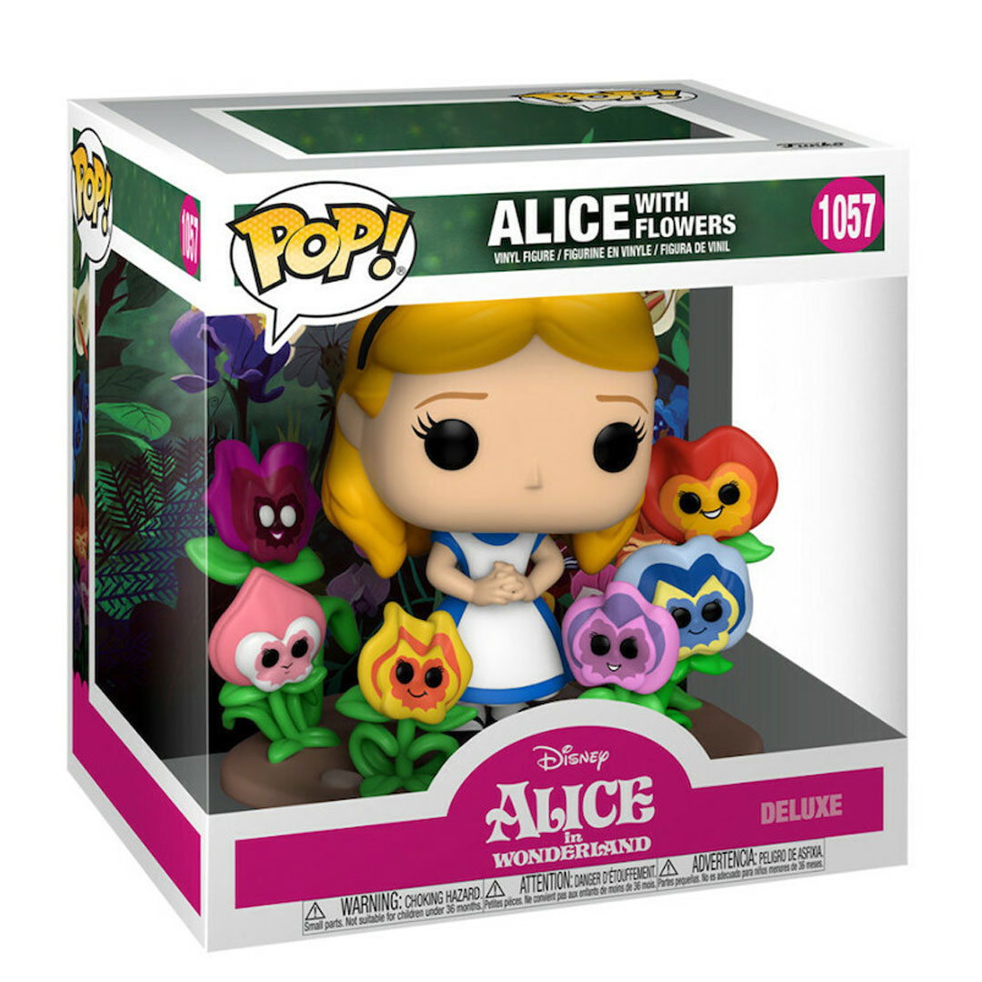 alice with flowers pop box