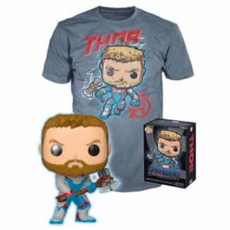 endgame thor glow in the dark pop and tee