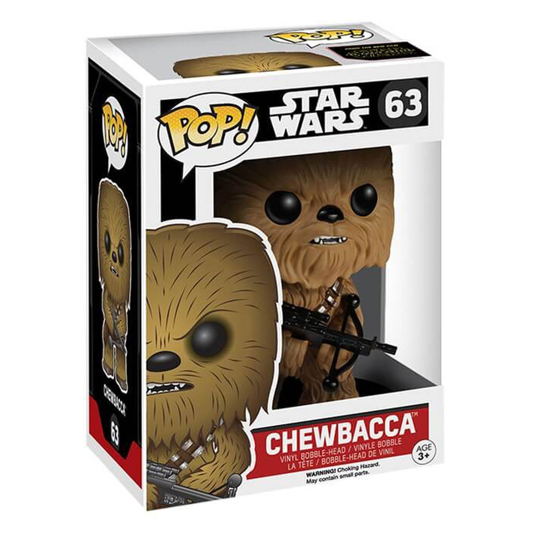 Star Wars Funko POP! Vinyl #63 Chewbacca - Image 2
