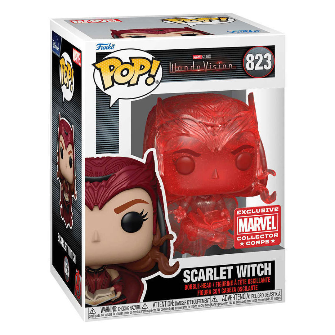 Marvel Wanda Vision Funko POP! Vinyl 823 Scarlet Witch Collector