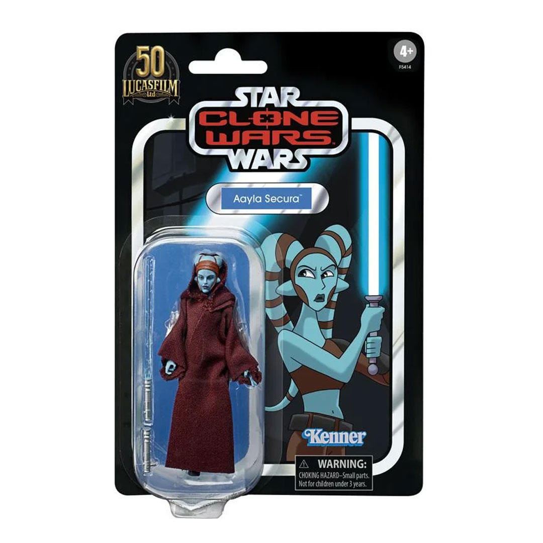 Star Wars: The Clone Wars Vintage Collection Aayla Secura Box