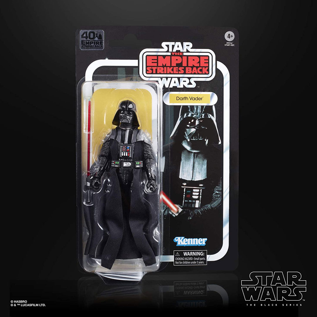 Star Wars: The Empire Strikes Back 40th Anniversary Black Series Vintage Collection Darth Vader - Image 4