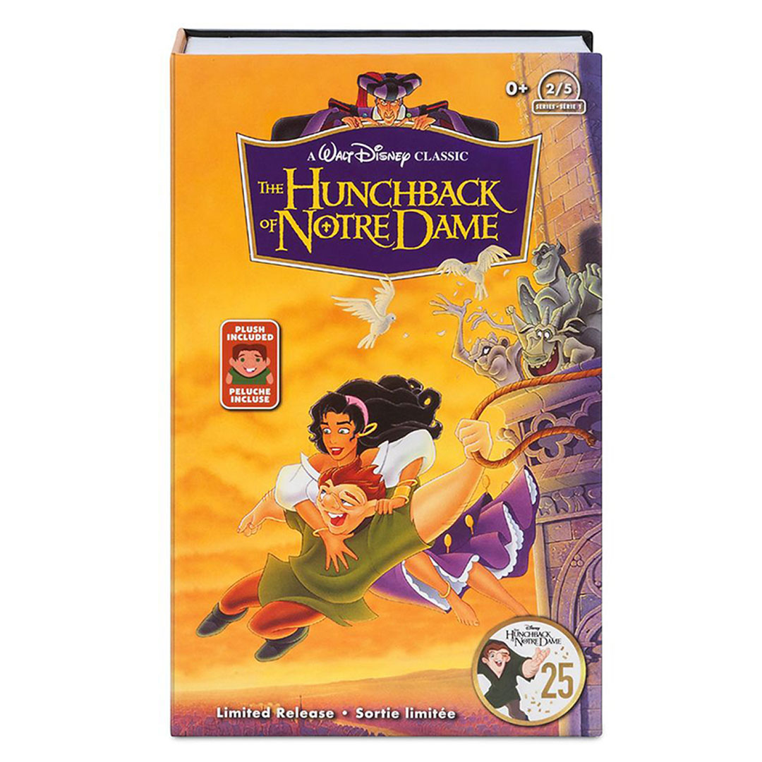 Disney: The Hunchback of Notre Dame VHS Plush Series 1 Quasimodo Box