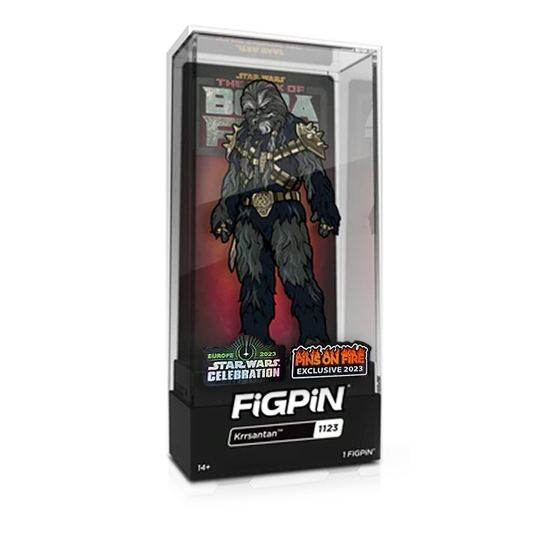 Star Wars: The Book of Boba Fett: FiGPiN Pin Badge: Krrsantan (SWC Exclusive) - Image 2