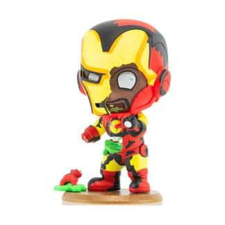 Marvel Hot Toys Cosbaby Zombie Iron Man (Fluorescent Variant)