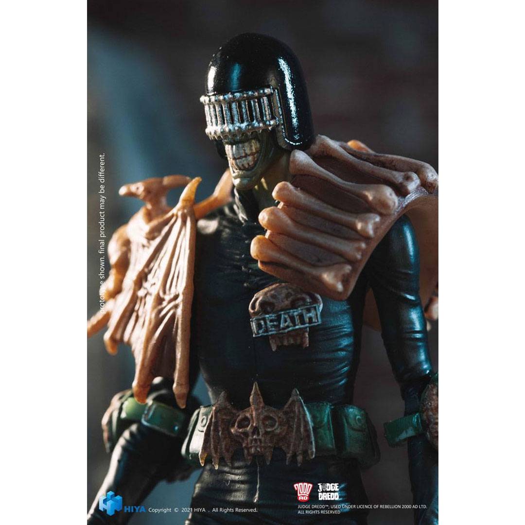 2000 AD Exquisite Mini Action Figure 1/18 Judge Death 10cm - Image 8