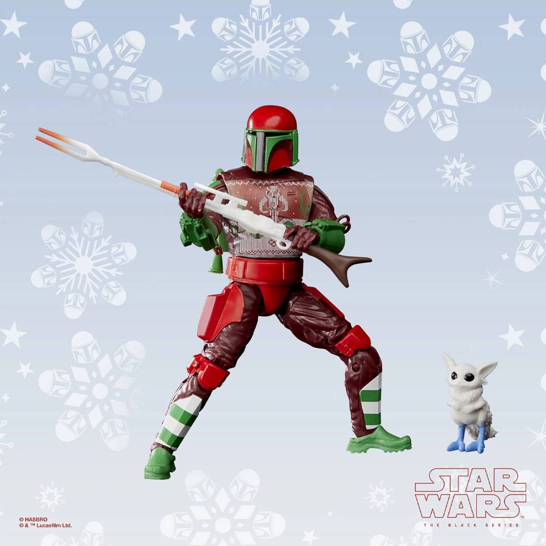 Star Wars Black Series 15cm Mandalorian Warrior (Holiday Edition) - Image 5