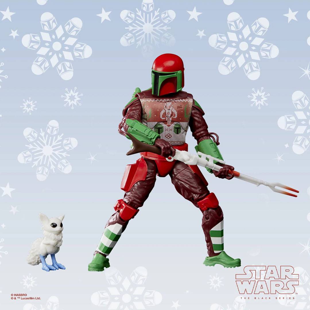 Star Wars Black Series 15cm Mandalorian Warrior (Holiday Edition) - Image 4