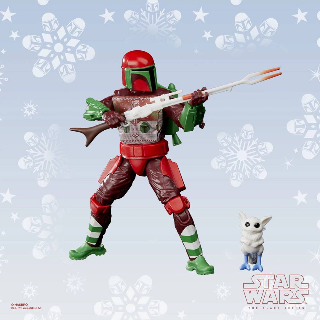 Star Wars Black Series 15cm Mandalorian Warrior (Holiday Edition) - Image 3