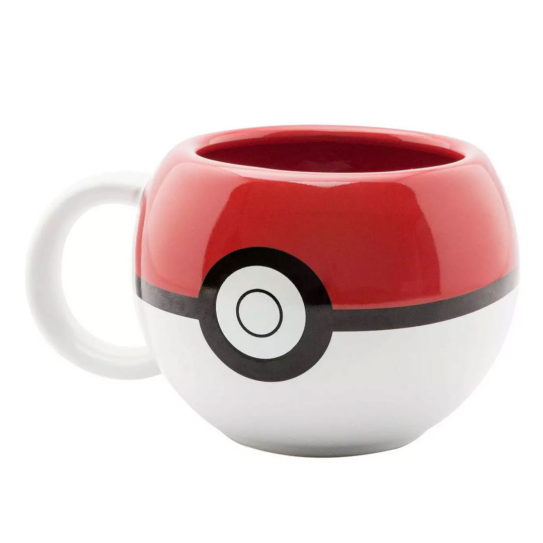 Pokemon Pokeball 3D Sculpted Mug