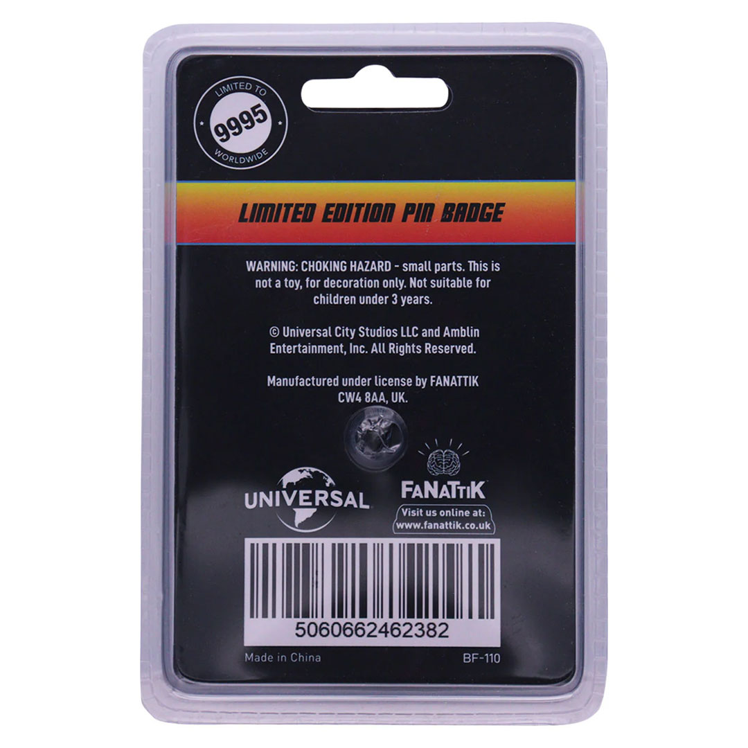 Back To The Future: BK2TF Number Plate Limited Edition 35th Anniversary Pin Badge - Image 4