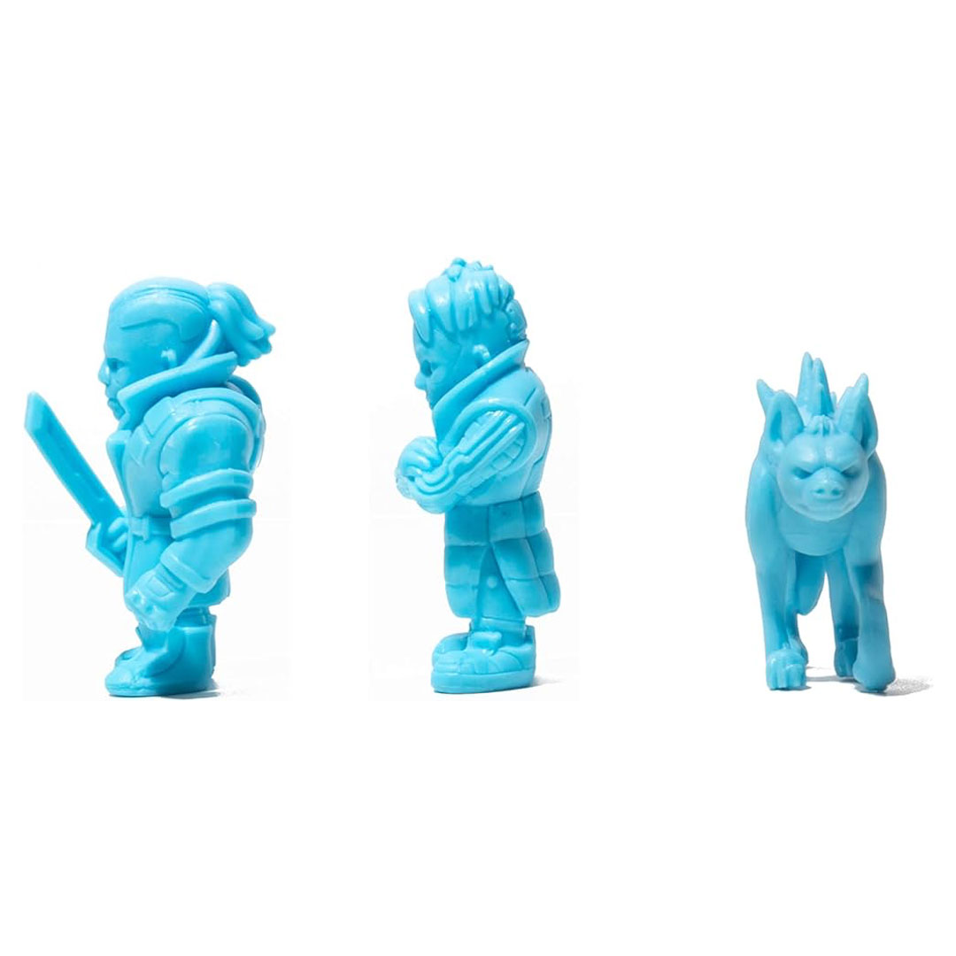 Cyberpunk 2077 Monos Mini Figure 3 Pack Voodoo Boys - Series 1 Blue - Image 2