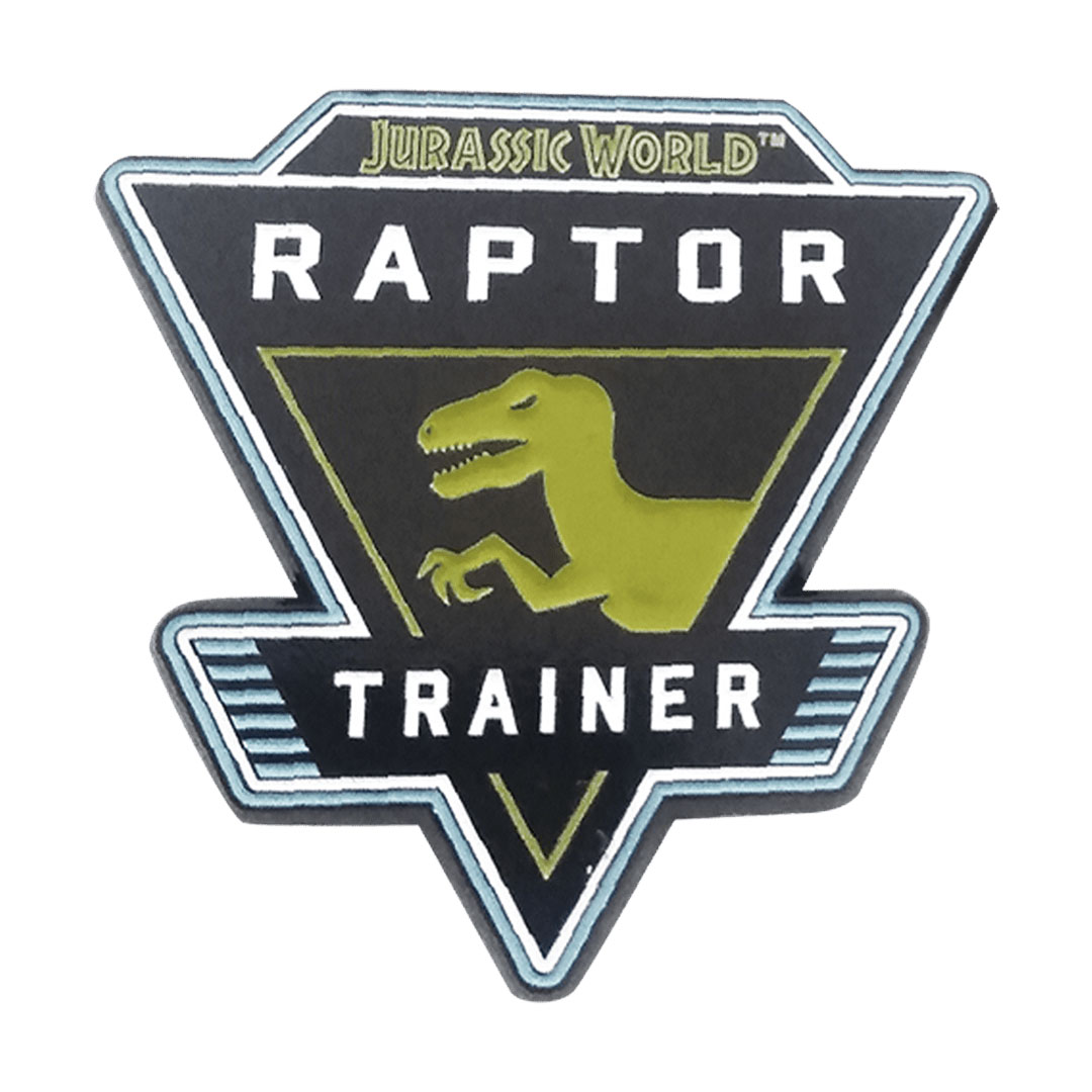 Jurassic World: Raptor Trainer Limited Edition Pin Badge