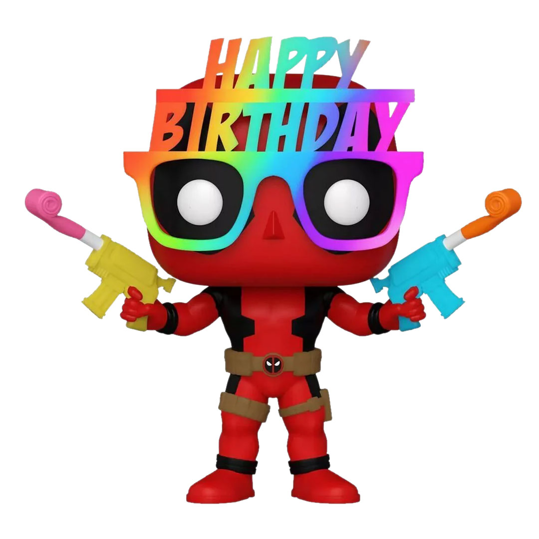 Marvel Funko POP! Vinyl #783 Deadpool w/ Birthday Glasses