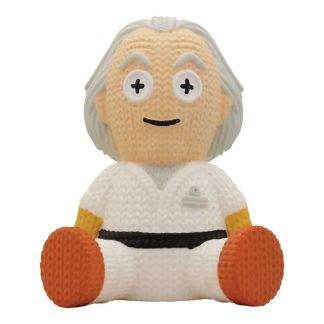 Handmade by Robots Collectible Vinyl Figure #145 Knit Series Dr. Emmett Brown Back To The Future