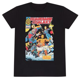 Marvel Studios Guardians of The Galaxy: Vol 3 – Comic Cover T-Shirt