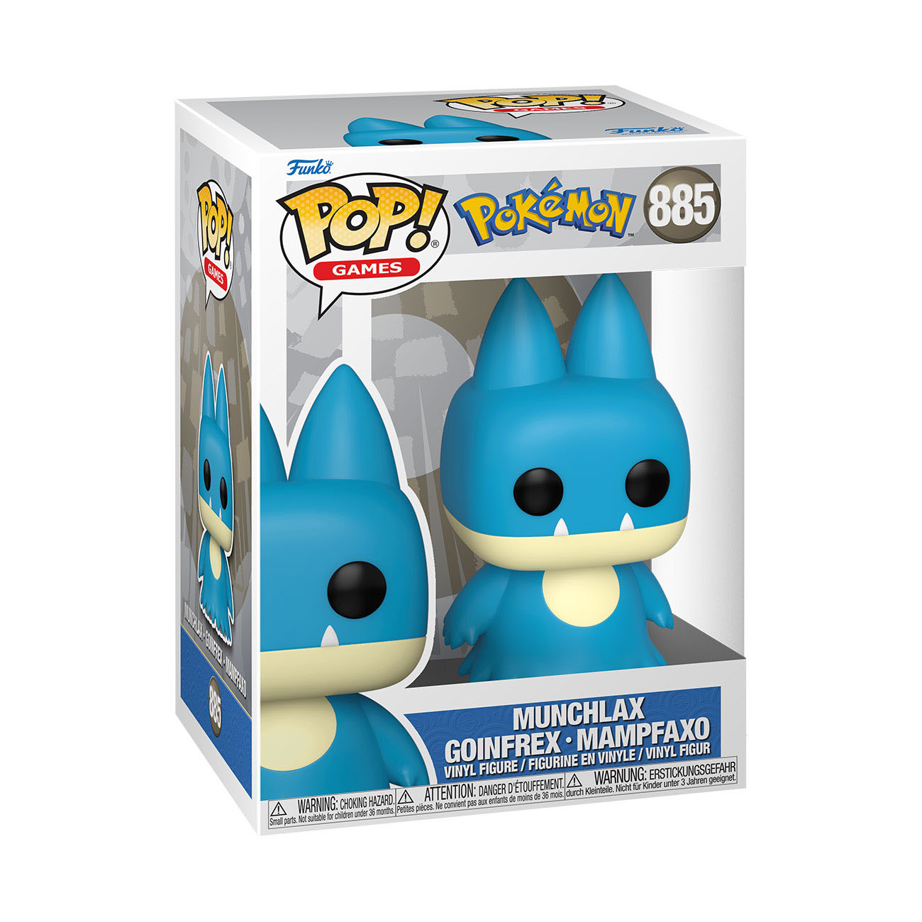 Pokemon Funko POP! Vinyl #885 Munchlax - Image 2