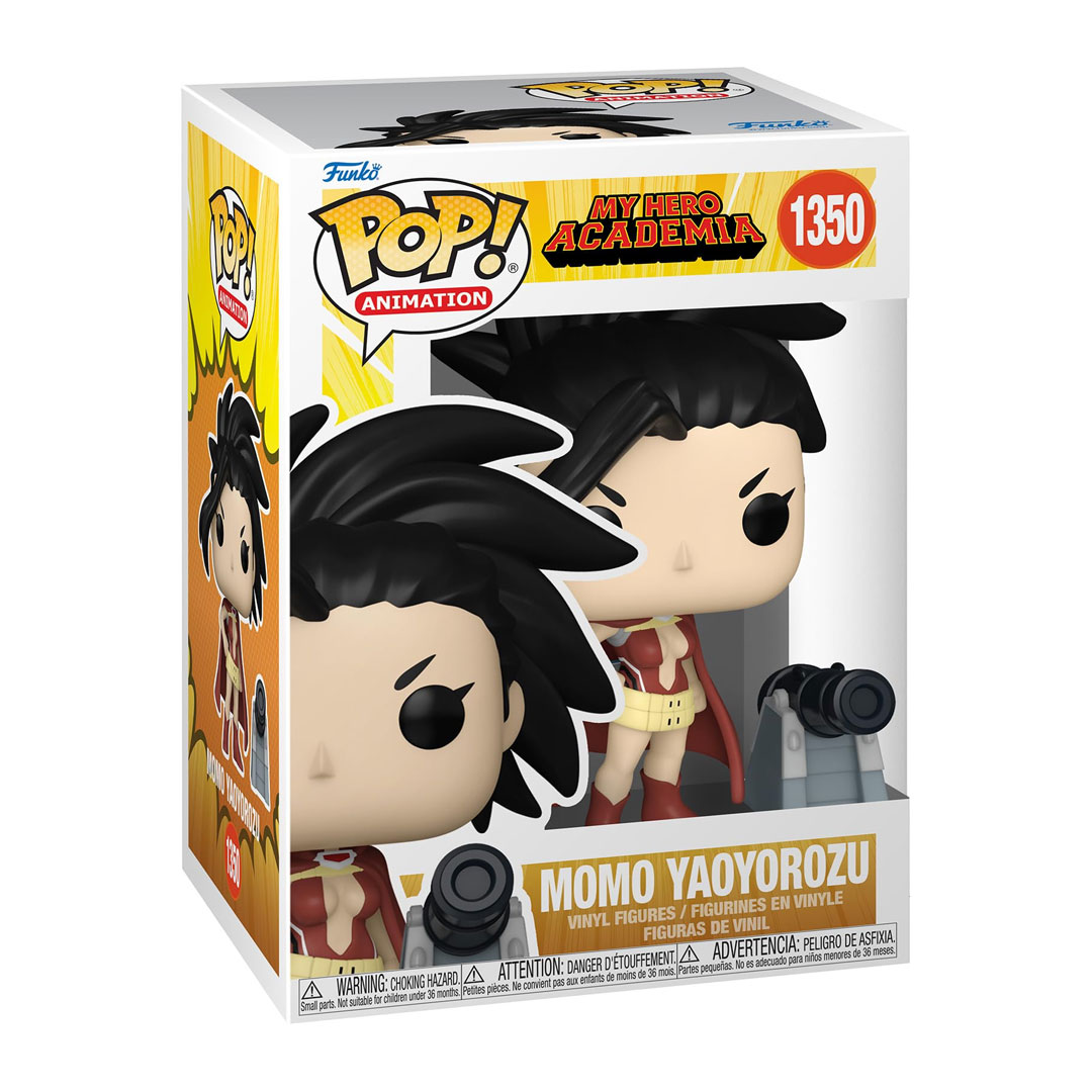 My Hero Academia Funko POP! Vinyl #1350 Momo Yaoyorozu W/ Cannon - Image 2