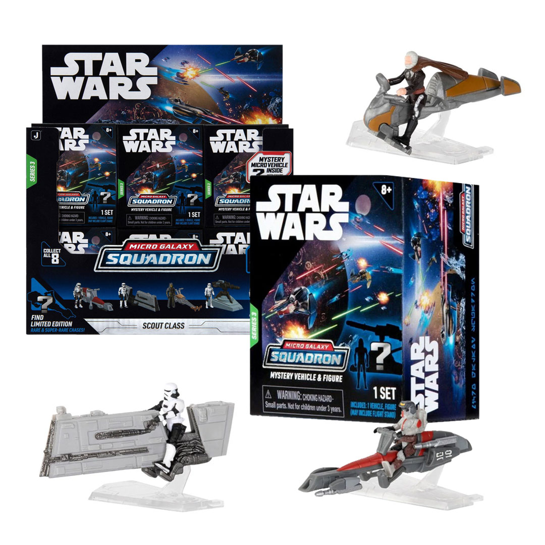 Star Wars Micro Galaxy Mystery Blind Vehicle & Figure