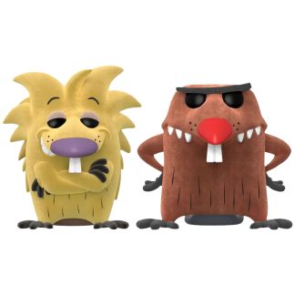 Angry Beavers Funko POP! Vinyl 2-Pack Norbert & Daggett Flocked Exc.
