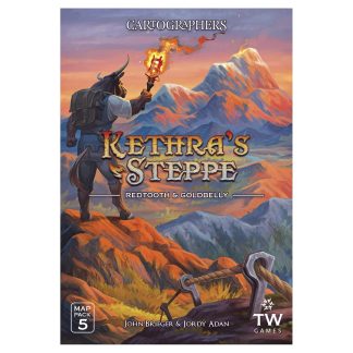 Cartographers – Map Pack 5: Kethra's Steppe Board Game Expansion