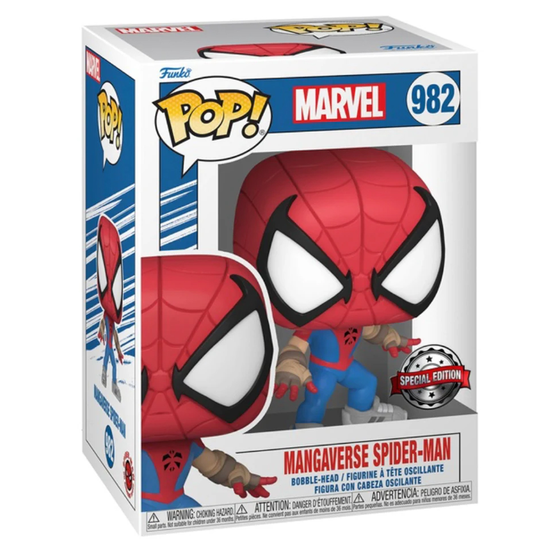 Marvel Funko POP! Vinyl #982 Mangaverse Spider-Man - Image 2
