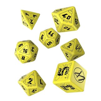 Cyberpunk RPG Dice Set: Danger Zone
