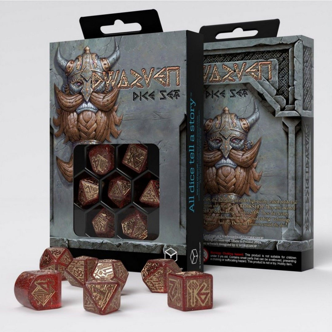 Dwarven Dice Set – Jewels - Image 2