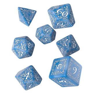 Elvish Dice Set - Glacier & White