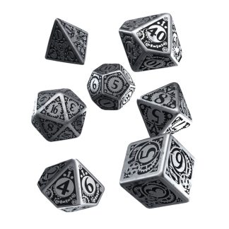 Metal Steampunk Dice Set