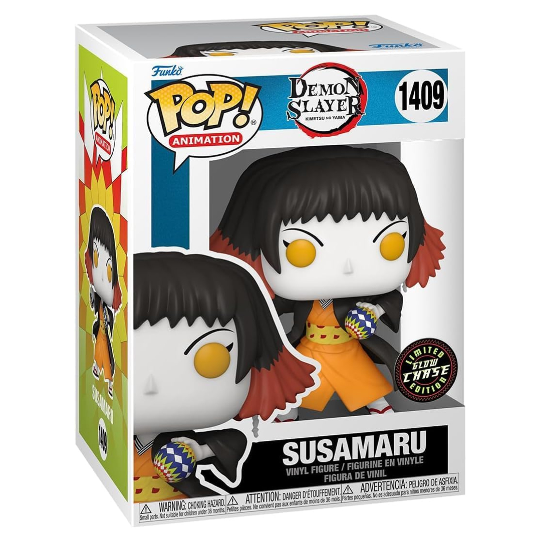 Demon Slayer Funko POP! Vinyl #1409 Susamaru GITD Chase Exc. - Image 3