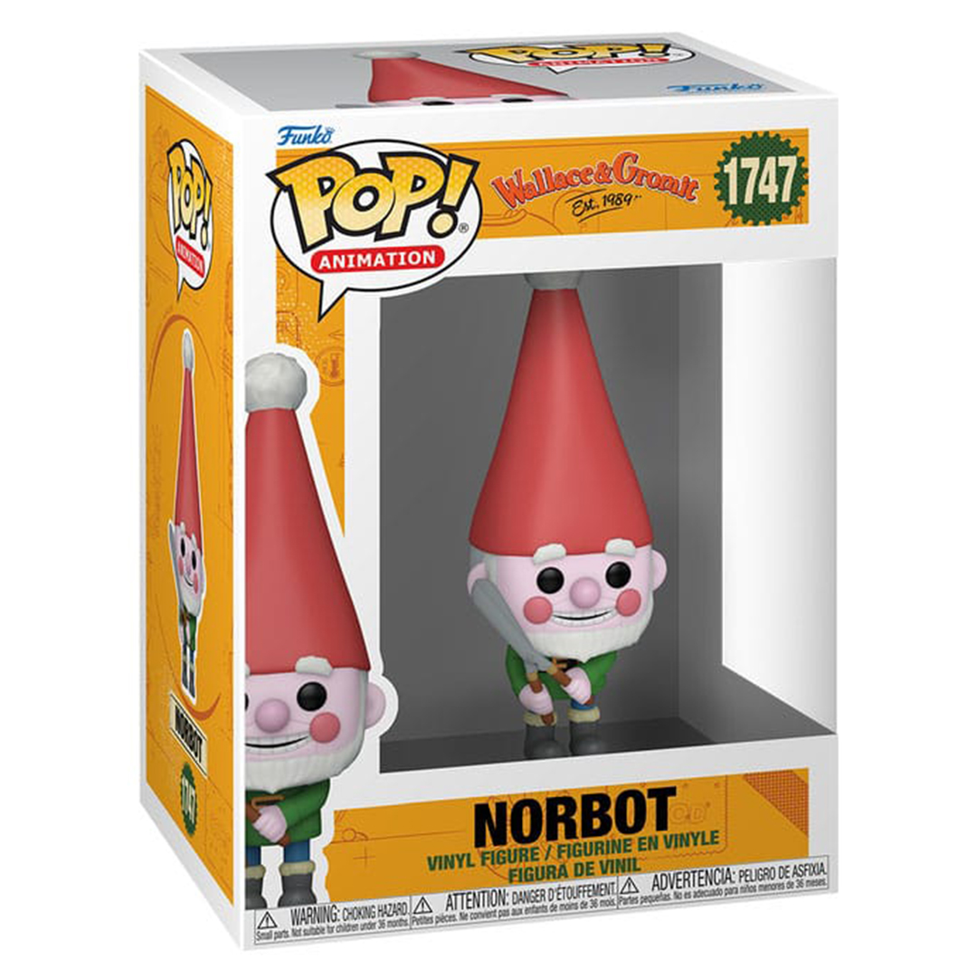 Wallace & Gromit Funko POP! Vinyl #1747 Norbot