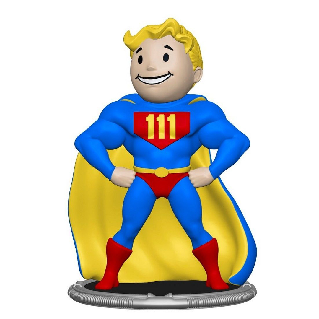 Fallout T-60 and Vault Boy (Power) Collectible Figure Set With BAF - Image 4