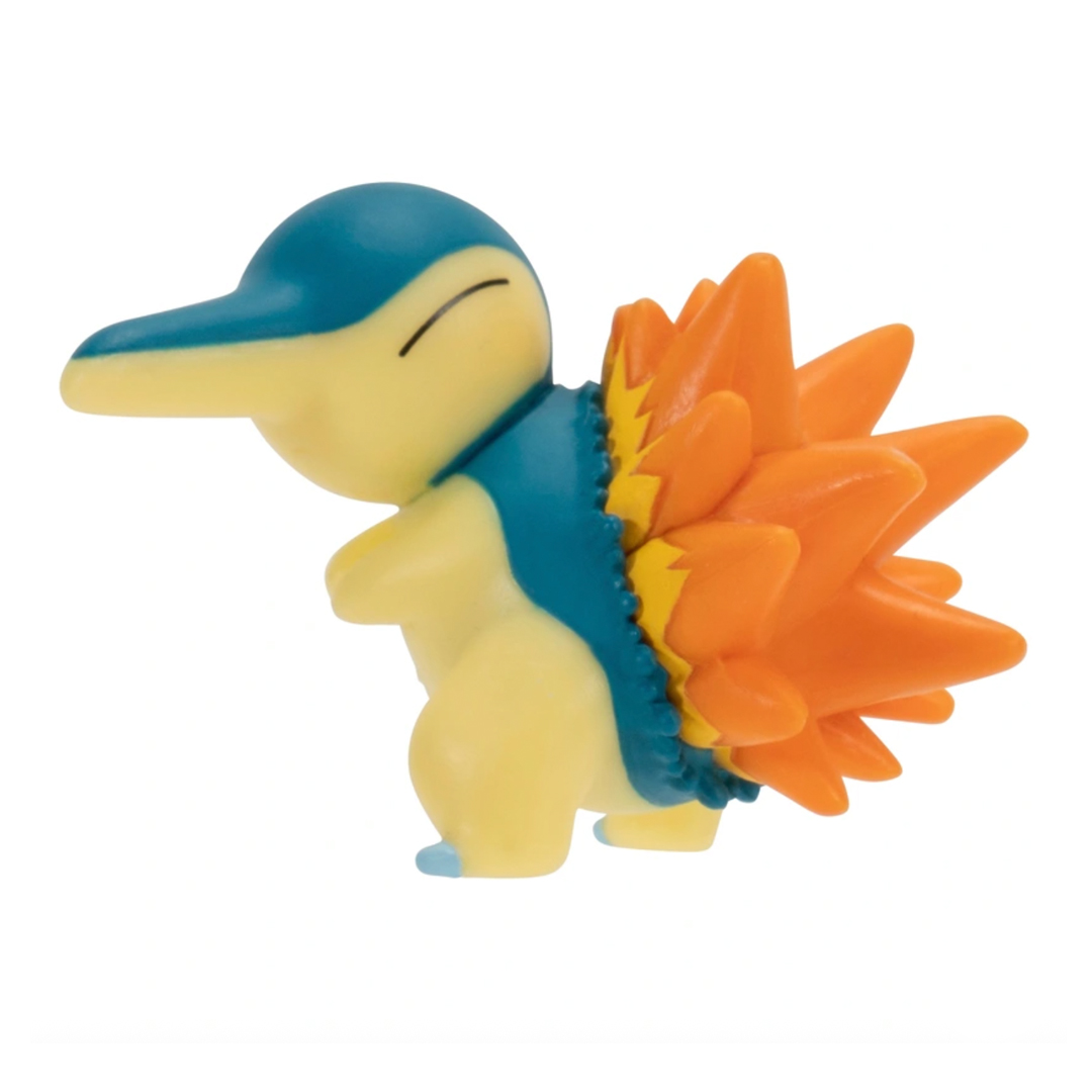 Pokémon Battle Figure Set: 3 Pack - Poliwag, Cyndaquil and Zangoose