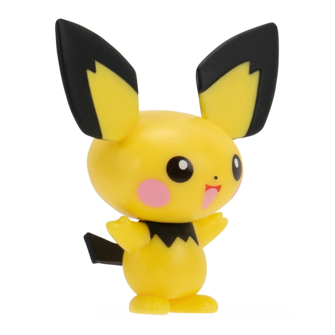 Pokémon Battle Figure Set: 3 Pack - Pichu, Weavile and Machop