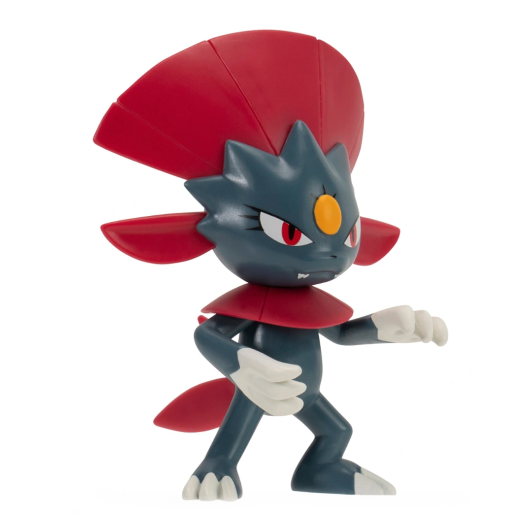 Pokémon Battle Figure Set: 3 Pack - Pichu, Weavile and Machop