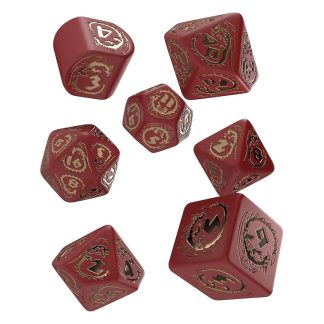 Dragon Dice Set: Ruby