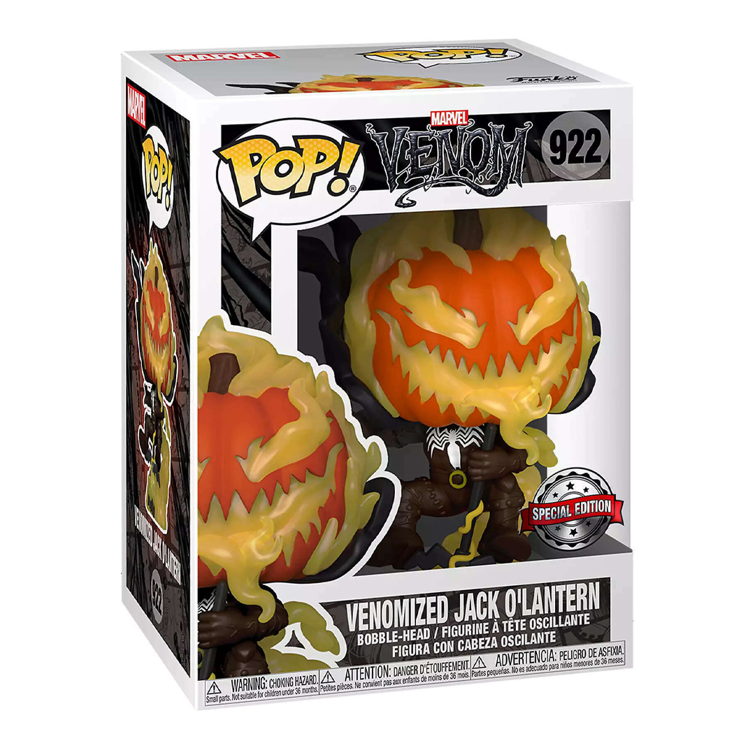 Marvel Venom Funko POP! Vinyl #922 Venomized Jack O'Lantern