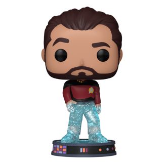 Star Trek Funko POP! Vinyl #1688 William T. Riker (Glitter) Transporter