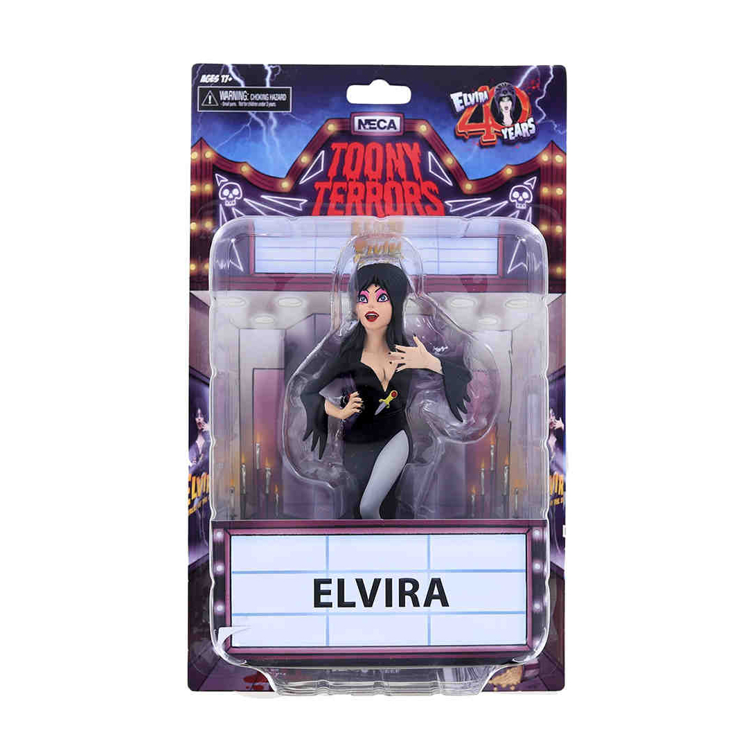 NECA Toony Terrors – Mistress Of The Dark: Elvira 6″ Figure - Image 2