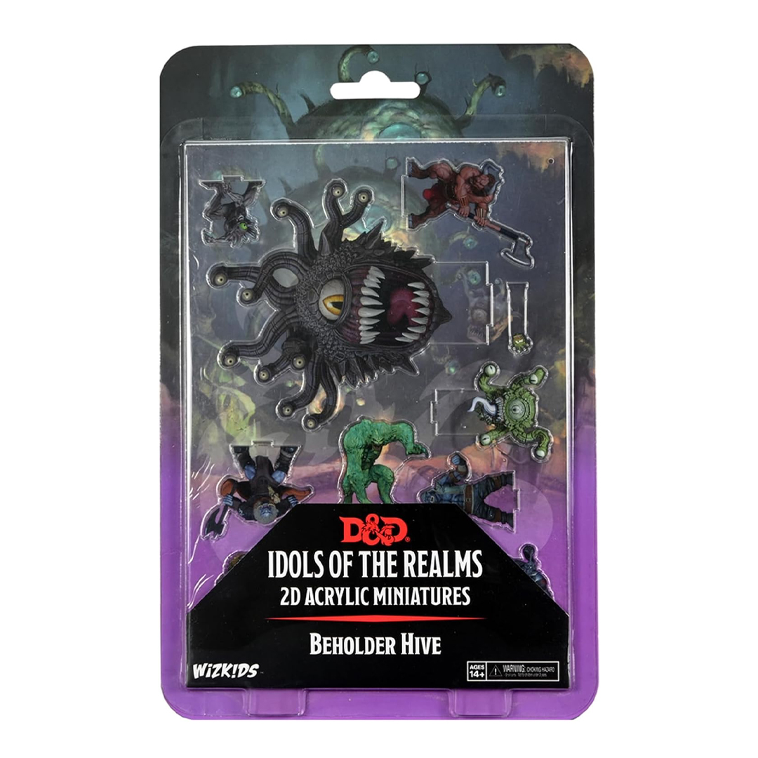 Dungeons & Dragons – Idols of the Realm: 2D Acrylic Miniatures – Beholder Hive