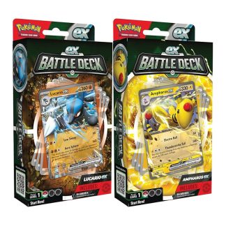 Pokemon TCG - Lucario And Ampharos EX Battle Deck