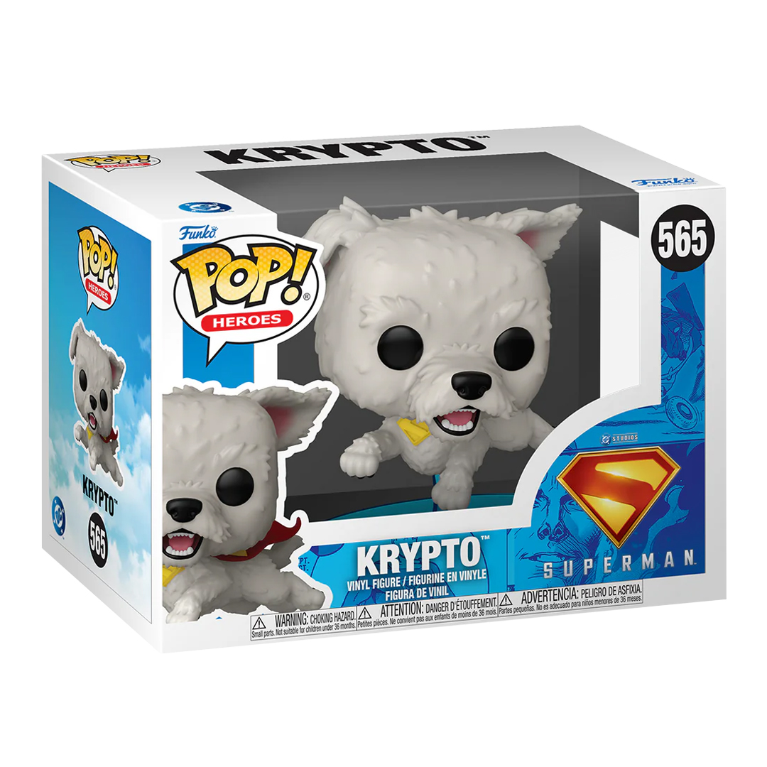 Superman Funko POP! Vinyl #565 Krypto box