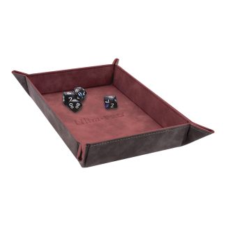 Ultra-Pro – Suede Ruby Magnetic Foldable Dice Tray