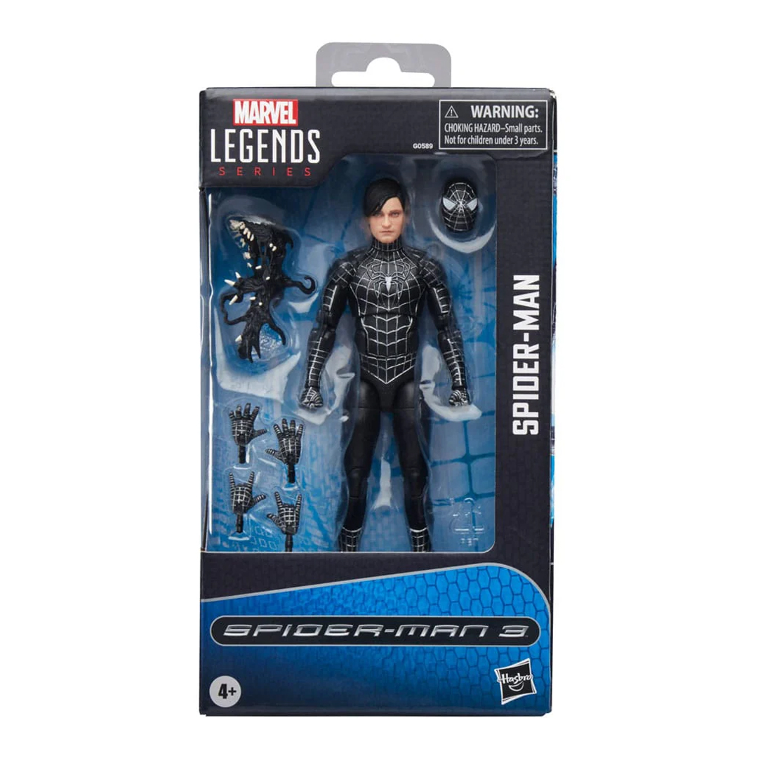 Marvel Legends Spider-Man 3 – Toby Maguire Black Suit - Image 8